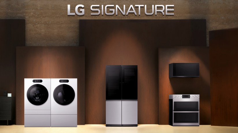 LG launches a transparent fridge, and an oven with built-in cameras