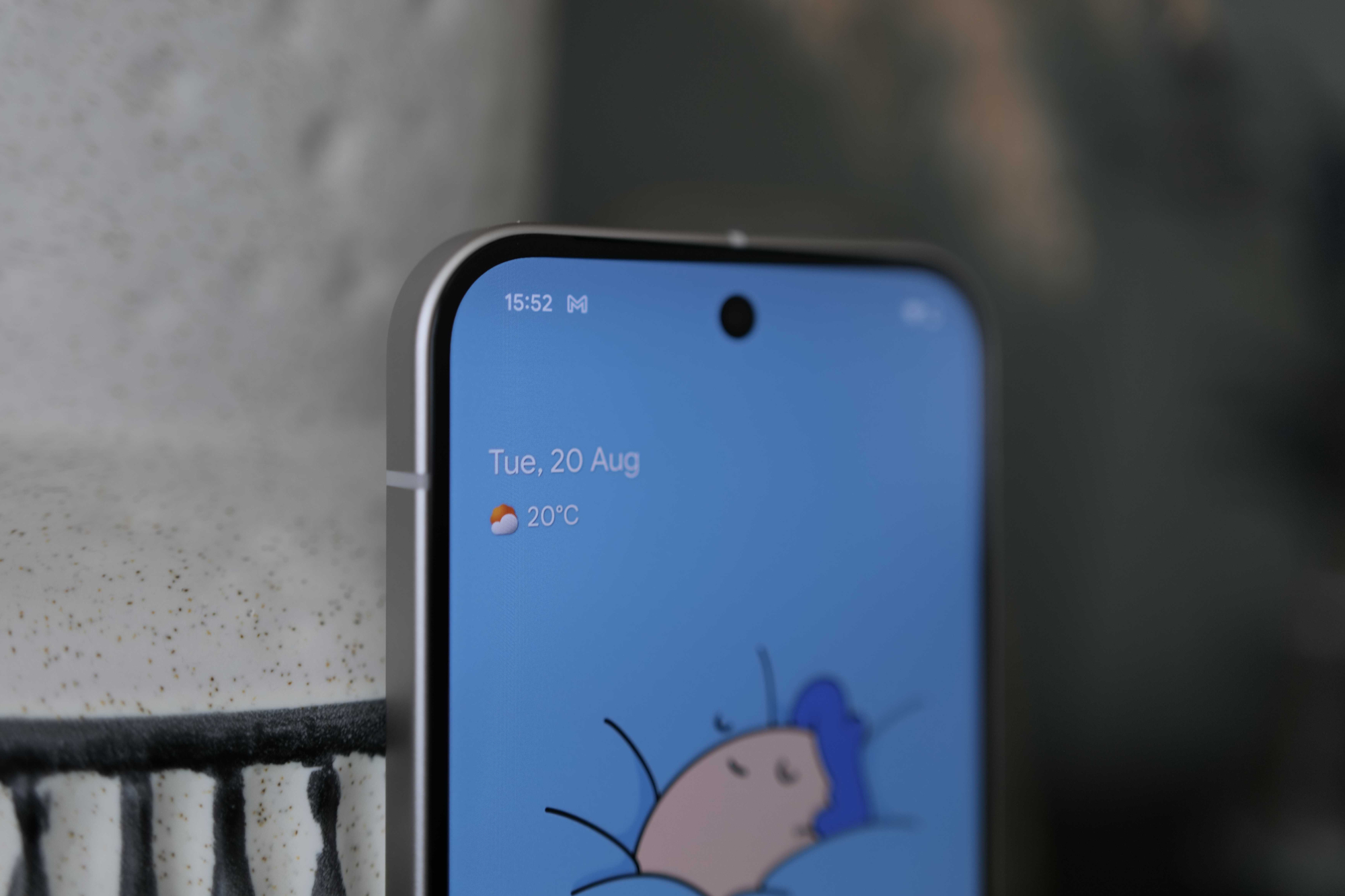 Google Pixel 9 on table