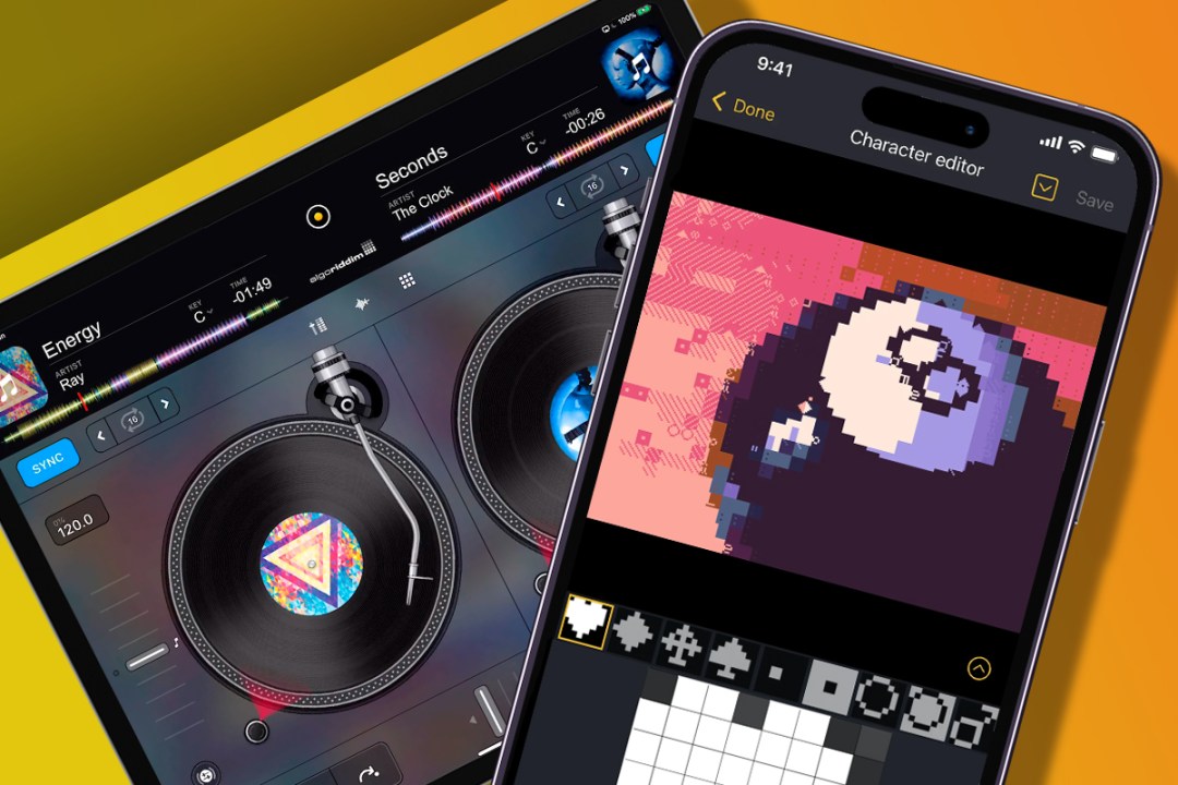 Best free iOS apps, depicting djay and Retrospecs