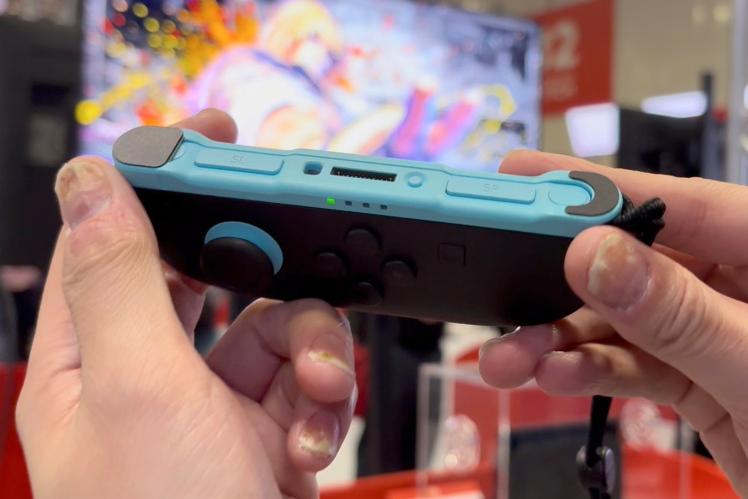 Nintendo Switch 2 hands-on Joy Con