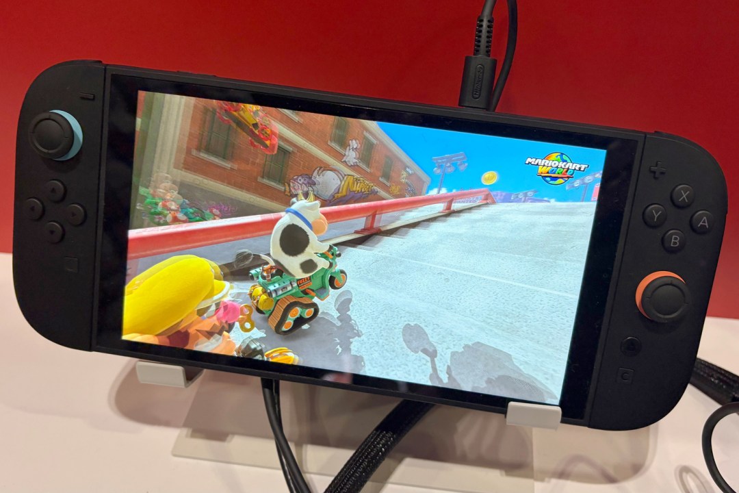 Nintendo Switch 2 hands-on Mario Kart cow