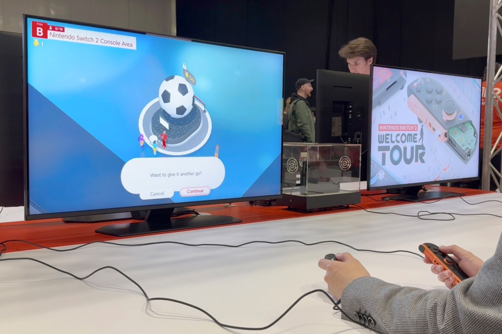 Nintendo Switch 2 hands-on Welcome Tour