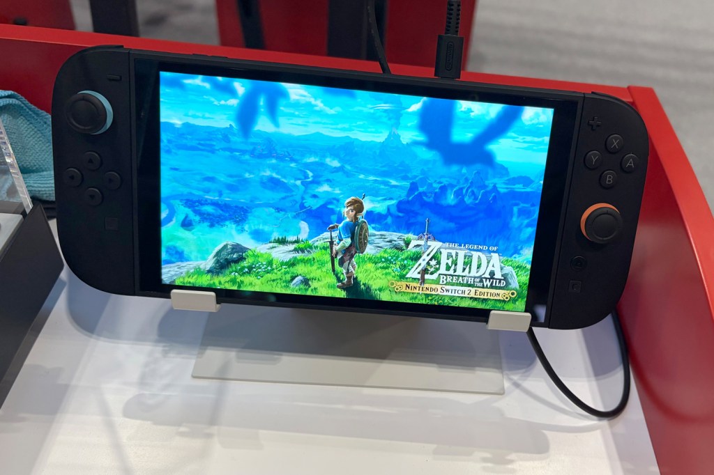 Nintendo Switch 2 hands-on Zelda Switch 2 Edition