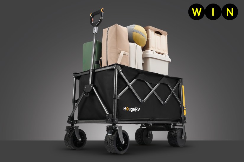 WIN 1 of 2 BougeRV Electric Wagon and portable power station bundles, worth over £500 each!